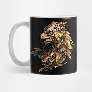 gold eagle Mug